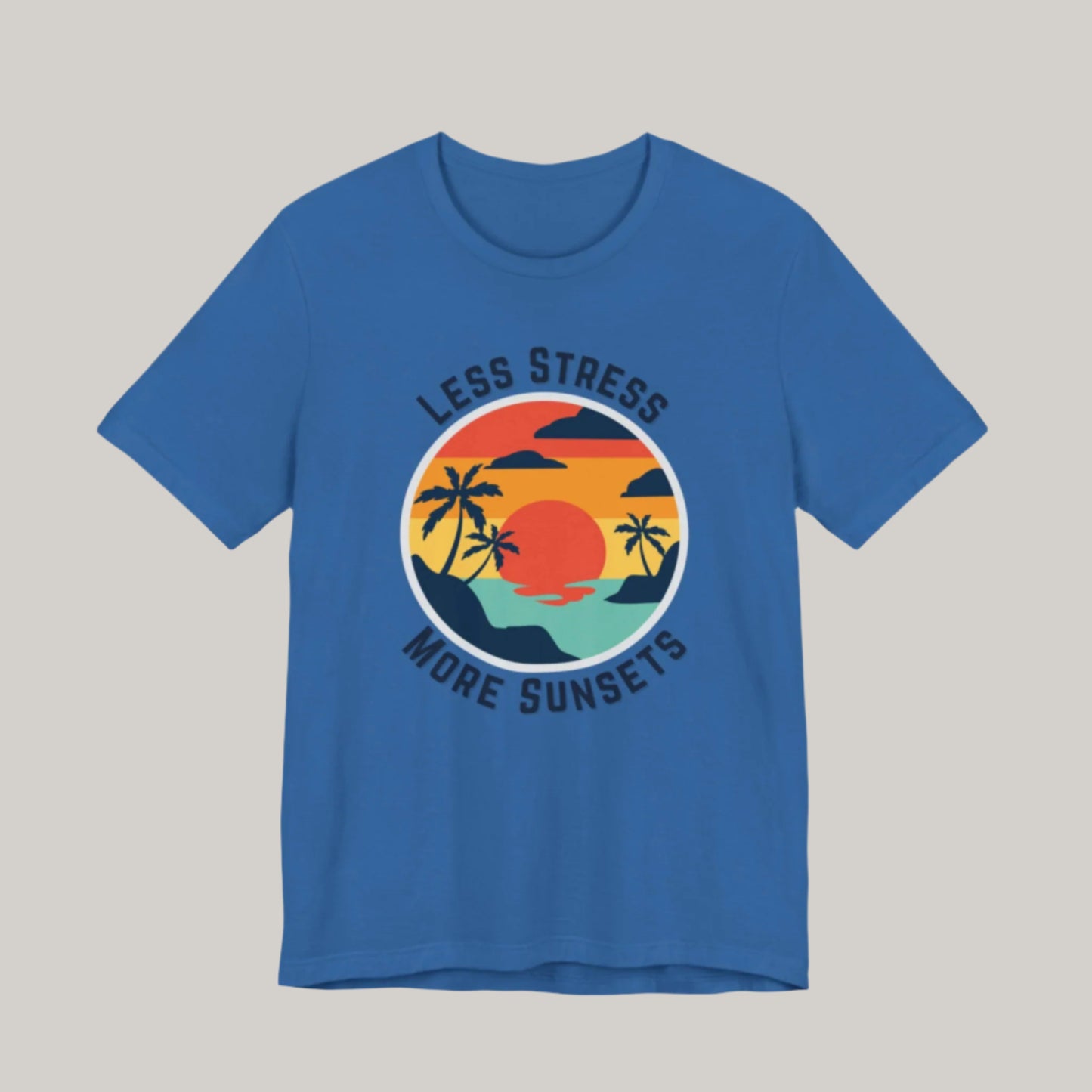 Less Stress More Sunsets Tee - Unisex