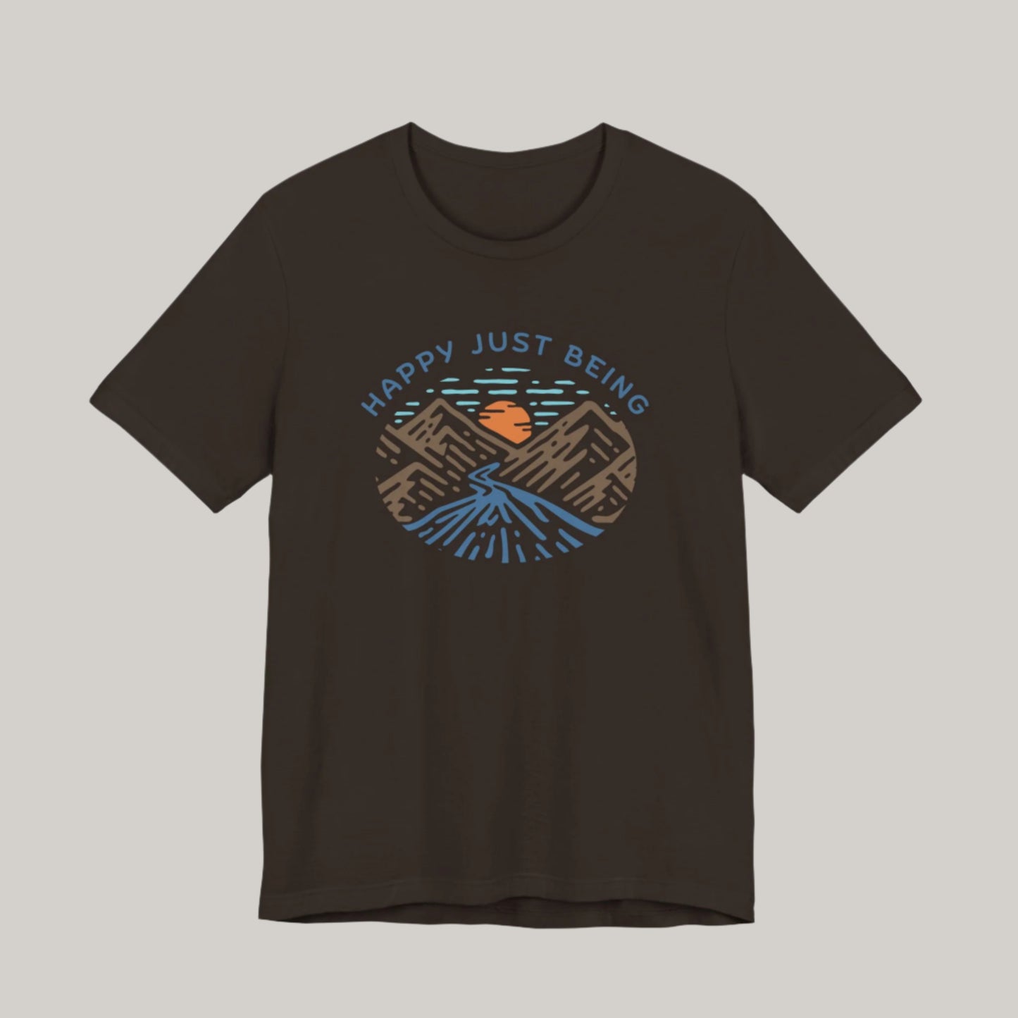 Mountain River Tee - Happy Just Being - Unisex