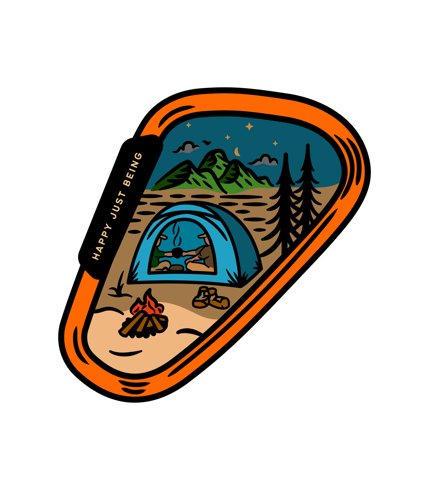 Carabiner Clip - Unisex