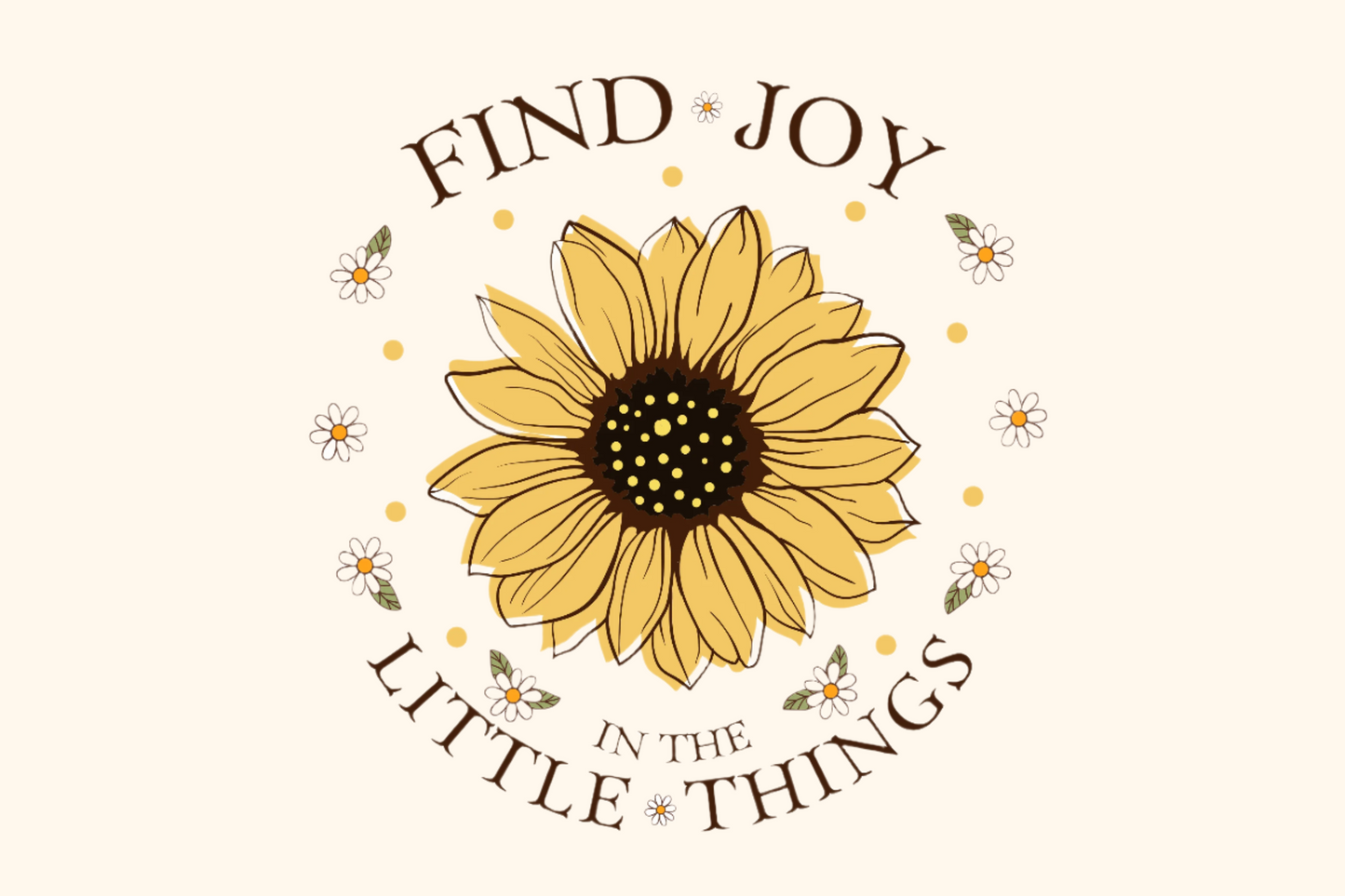 Find Joy in The Little Things Tee - Unisex