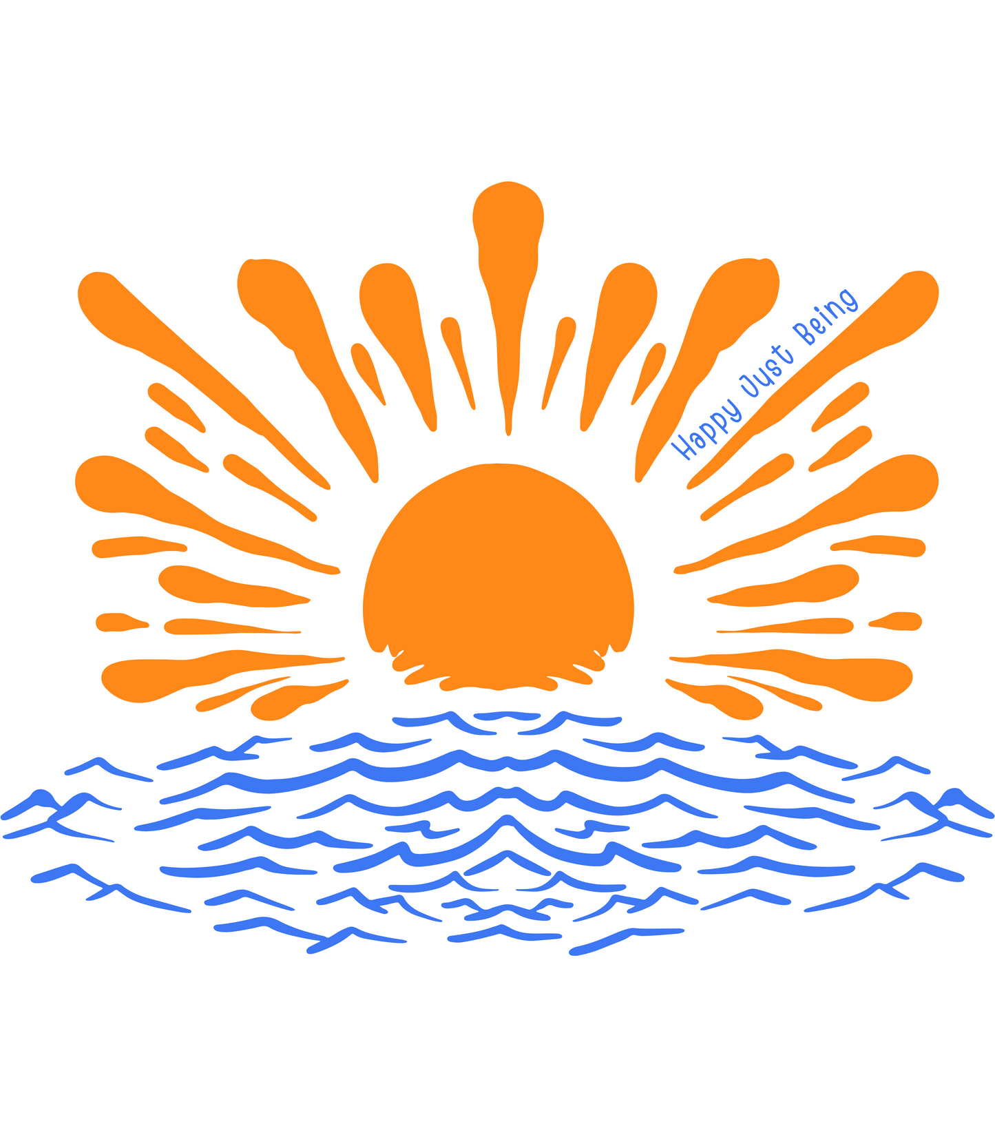 Sun and Waves Tee - Unisex