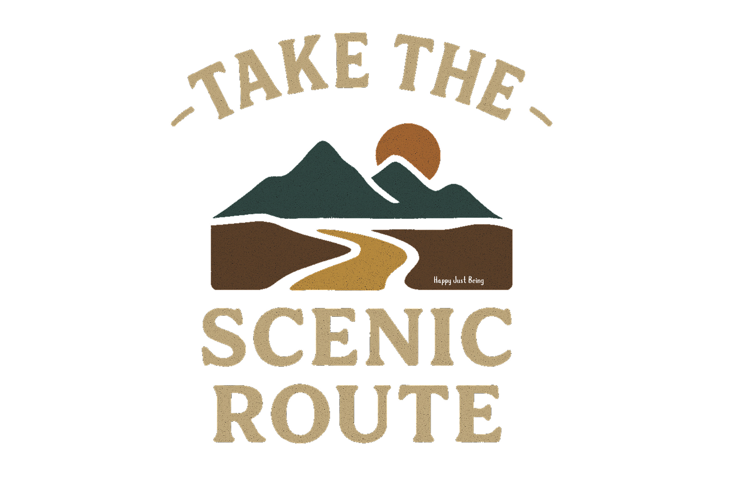 Take The Scenic Route Tee - Unisex