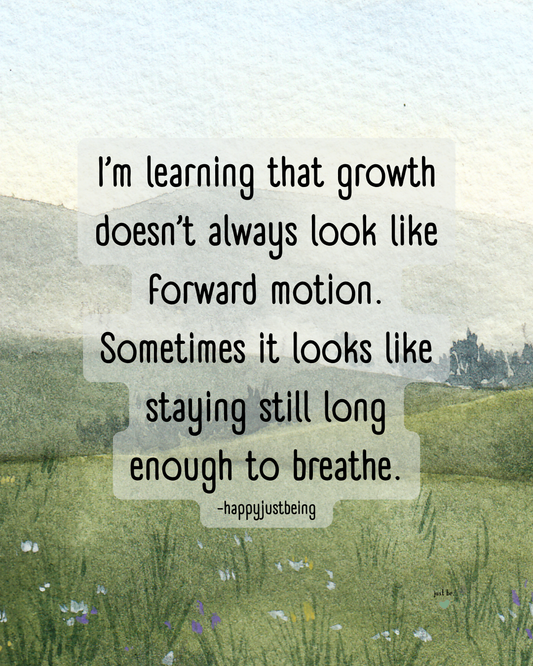 Staying Still Counts