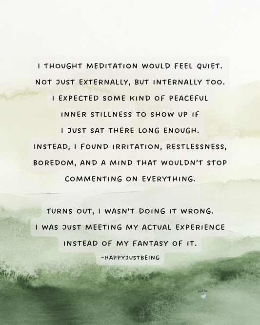 The Actual Experience