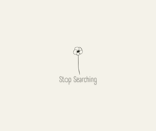 Stop Searching