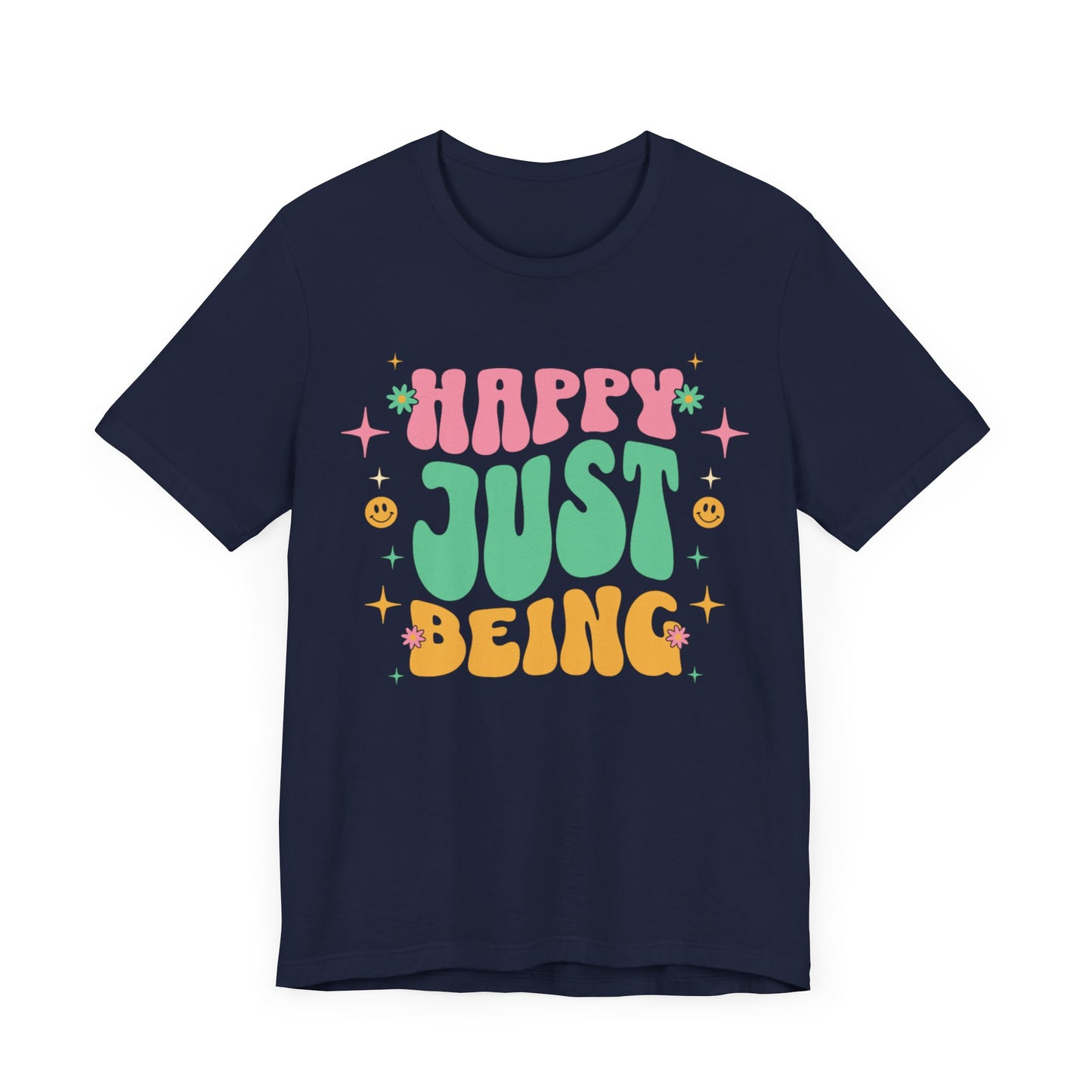 Happy Face Hippie Vibe - Unisex Tee