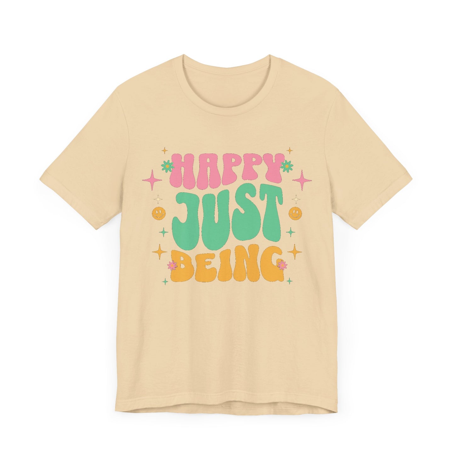 Happy Face Hippie Vibe - Unisex Tee