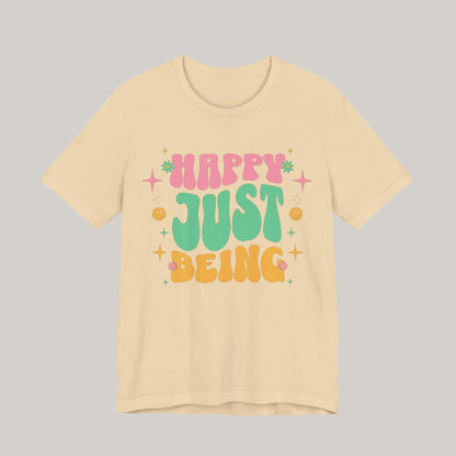 Happy Face Hippie Vibe Tee - Unisex