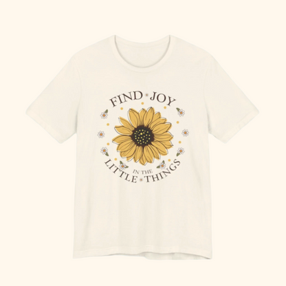 Find Joy in The Little Things Tee - Unisex
