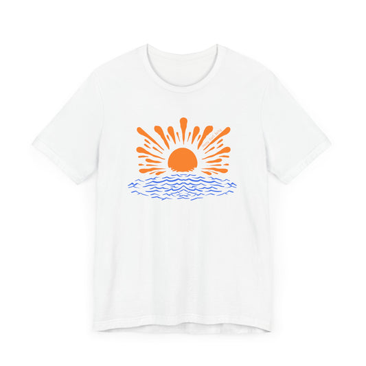 Sun and Waves Unisex Tee