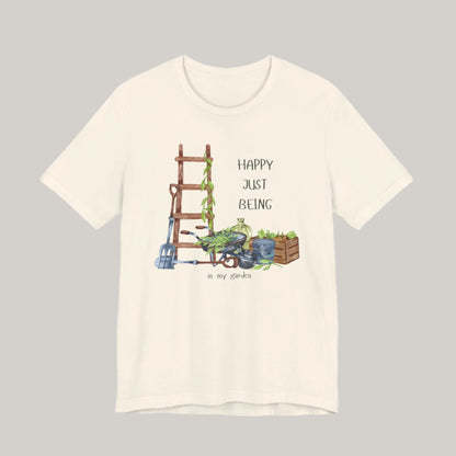Garden Lover T-Shirt - Happy Just Being in My Garden
