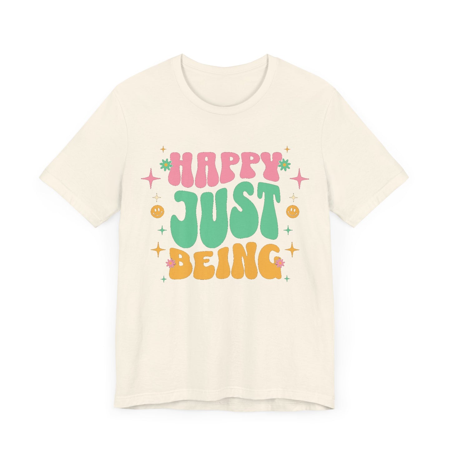 Happy Face Hippie Vibe - Unisex Tee