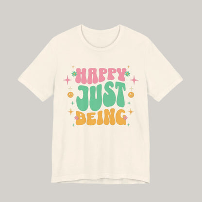 Happy Face Hippie Vibe Tee - Unisex