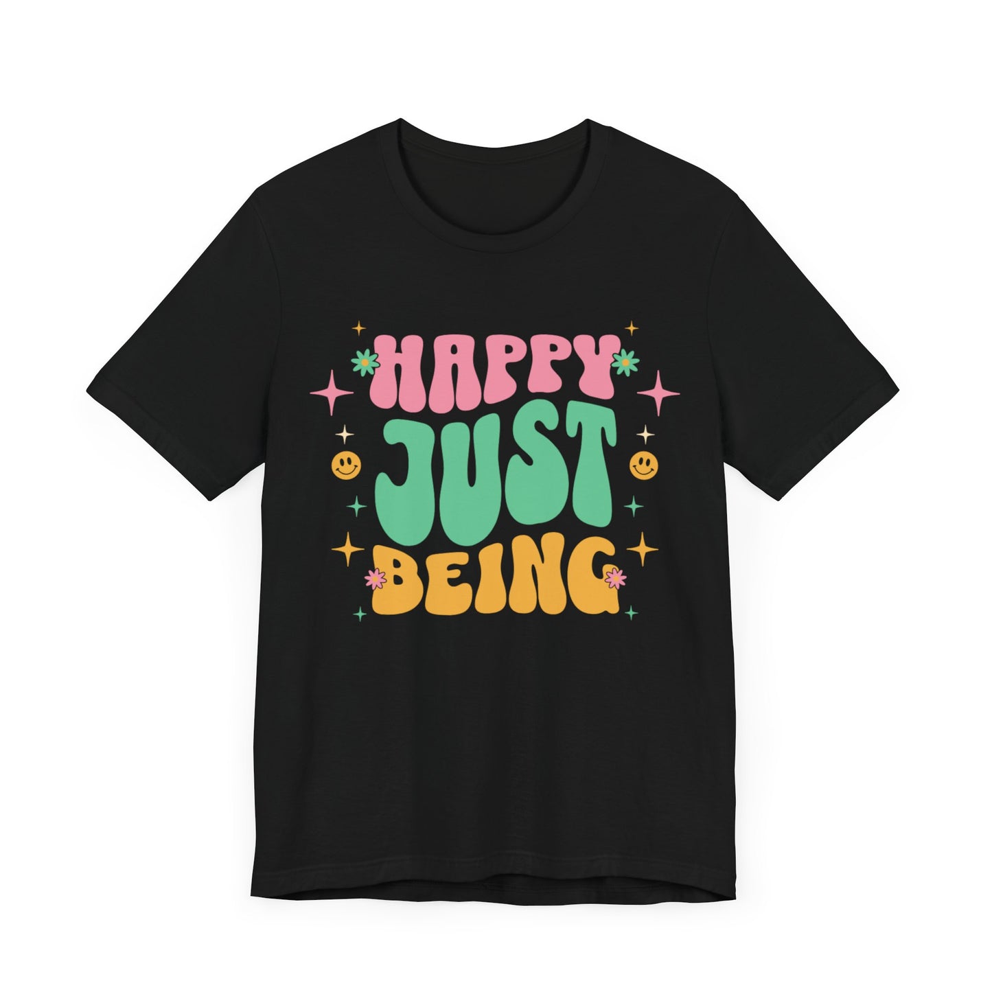 Happy Face Hippie Vibe - Unisex Tee