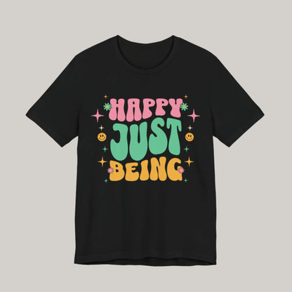 Happy Face Hippie Vibe Tee - Unisex
