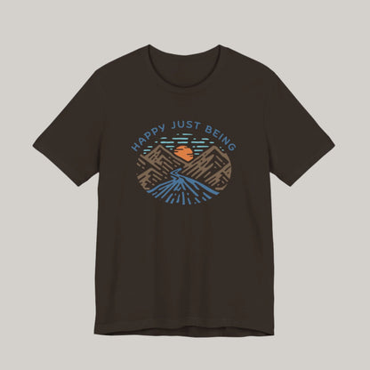 Mountain River Tee - Happy Just Being - Unisex