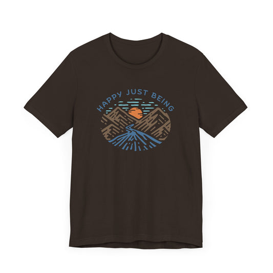 Mountain River Tee - Happy Just Being - Unisex