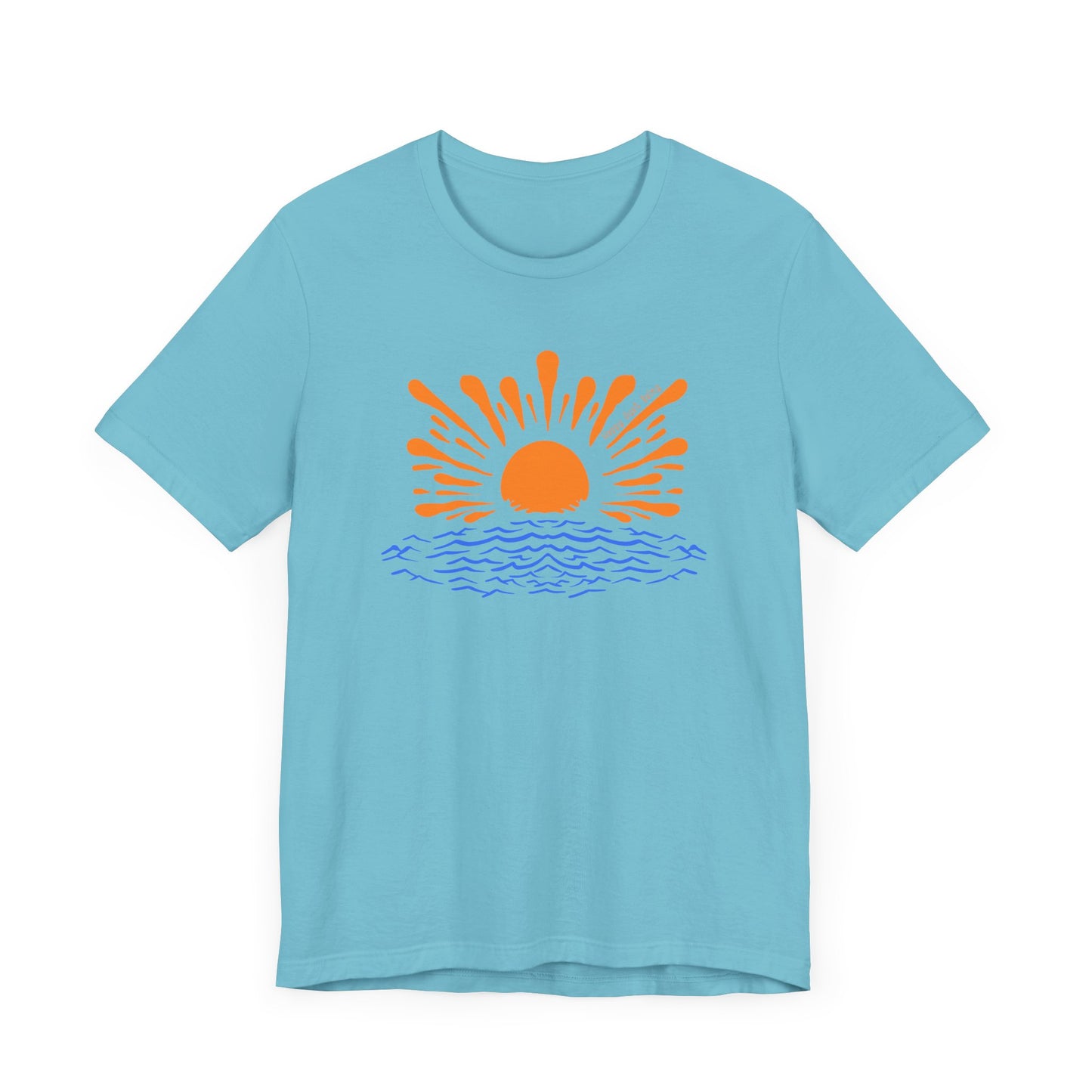 Sun and Waves Unisex Tee