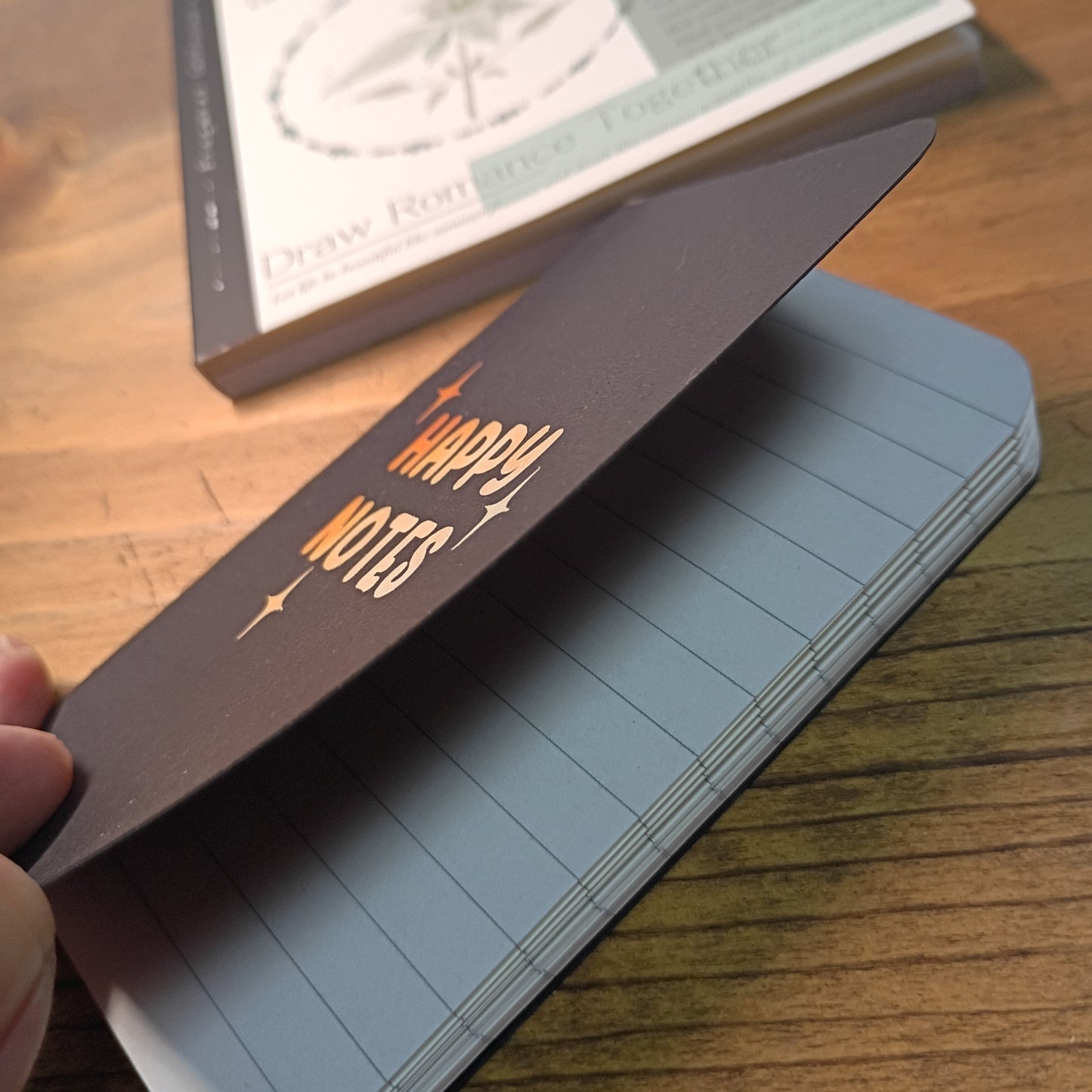 Tiny Lined Notebooks Set with Pen | Black Butterfly Happy Notes