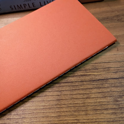 Cute Pocket Notebook with Pen | Small Joys Rainbow Butterfly Orange Set