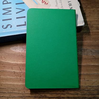 Cute Pocket Notebook with Pen | Moments of Joy Rainbow Butterfly Green Set