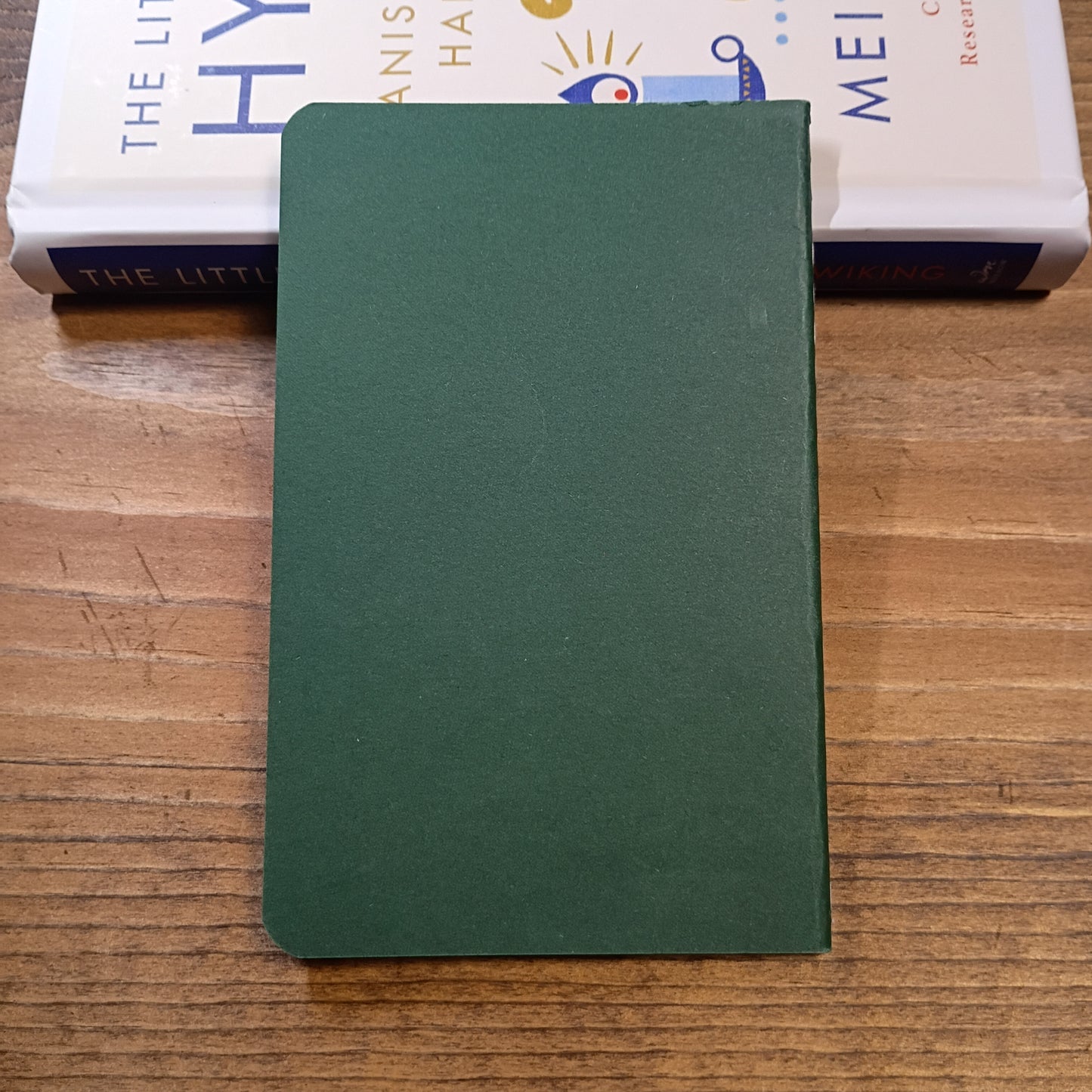 Cute Pocket Notebook with Pen | Holographic Just Be Trees Dark Green Set