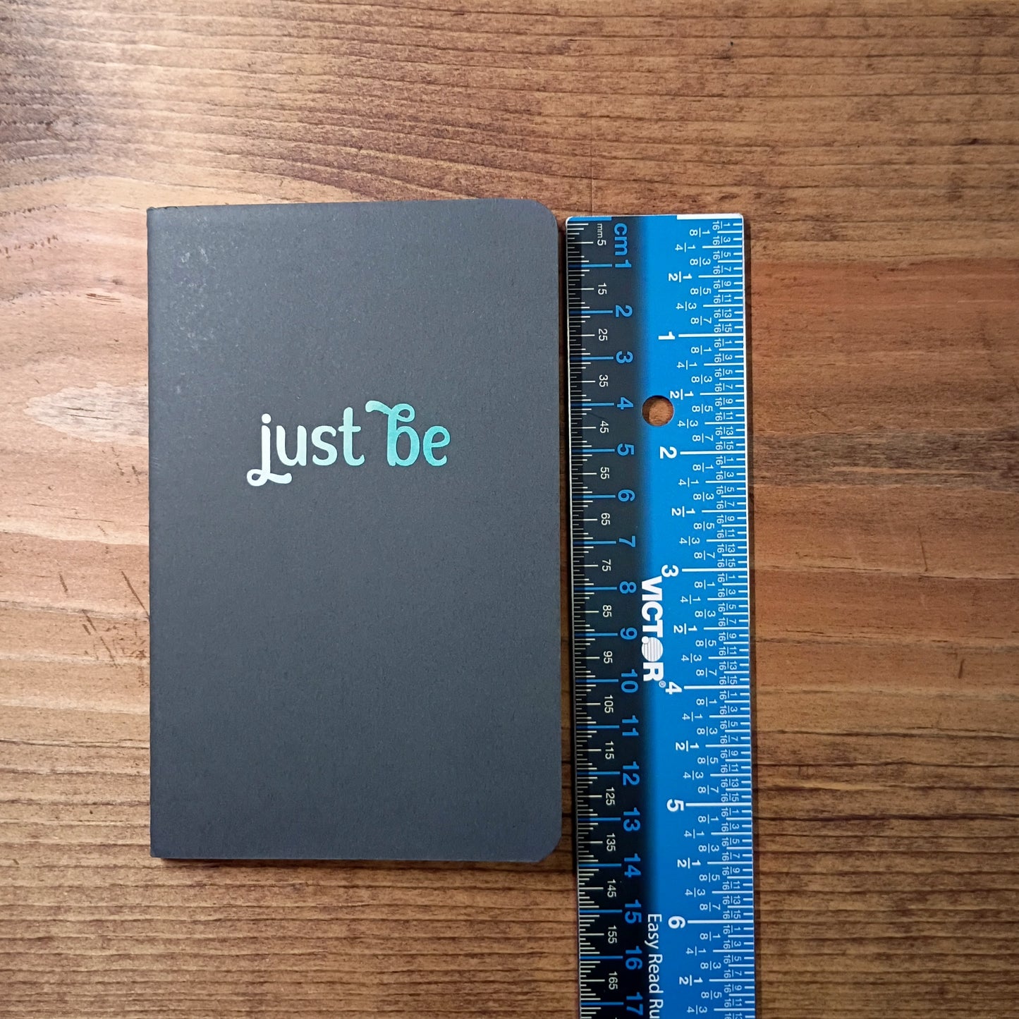 Cute Pocket Notebook with Pen | Rainbow Watercolor Just Be Black Set