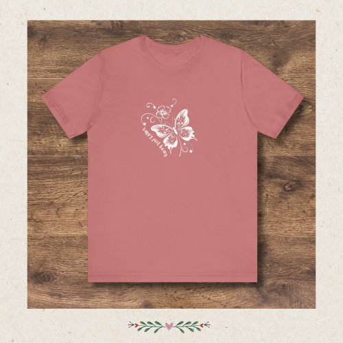 Flutter and Bloom Tee